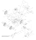 Page B Diagram and Parts List for 25A-592A401 2001 Yard Man Edger